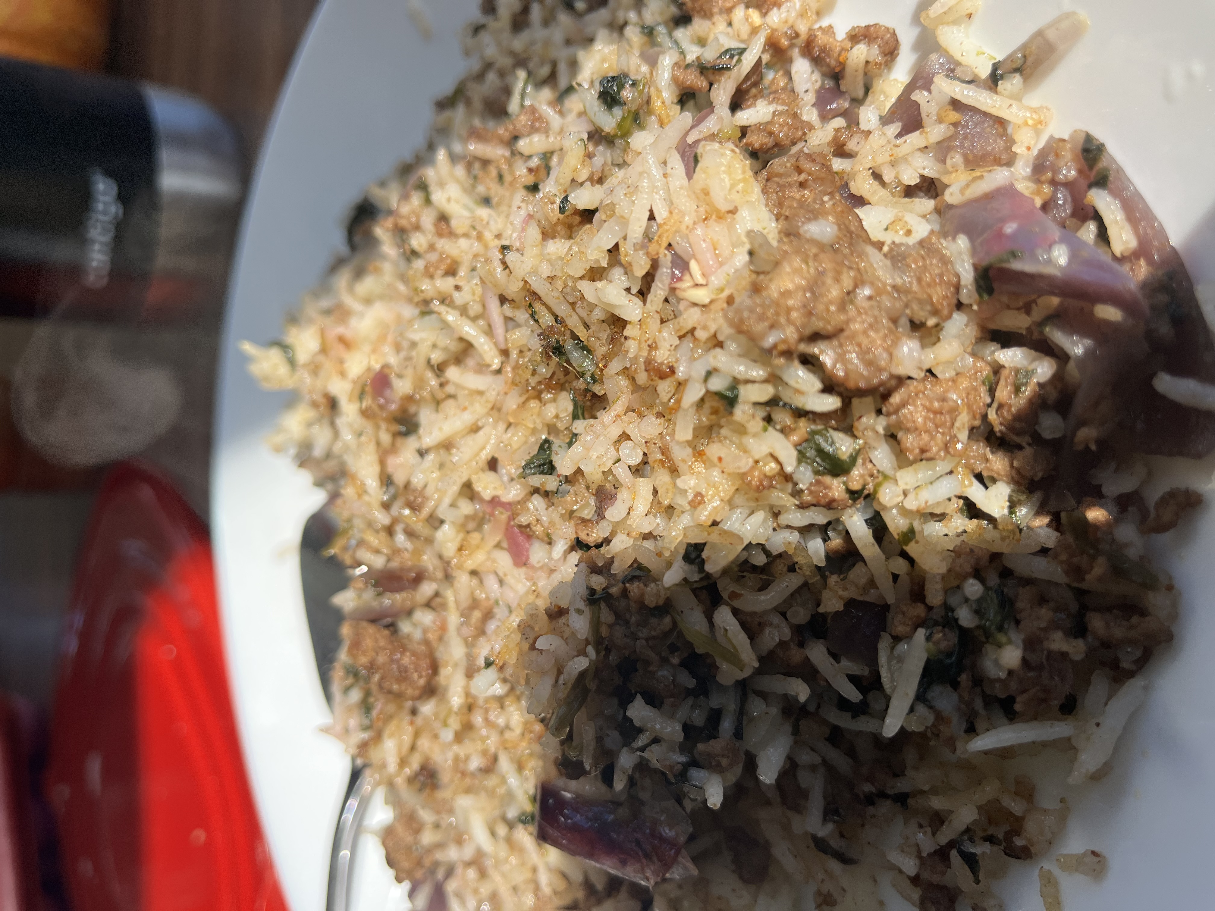 Indian Ground Beef Stir Fry